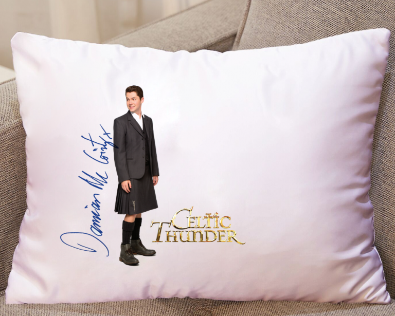 Damian McGinty Kilt Pillow Case – Celtic Thunder Store